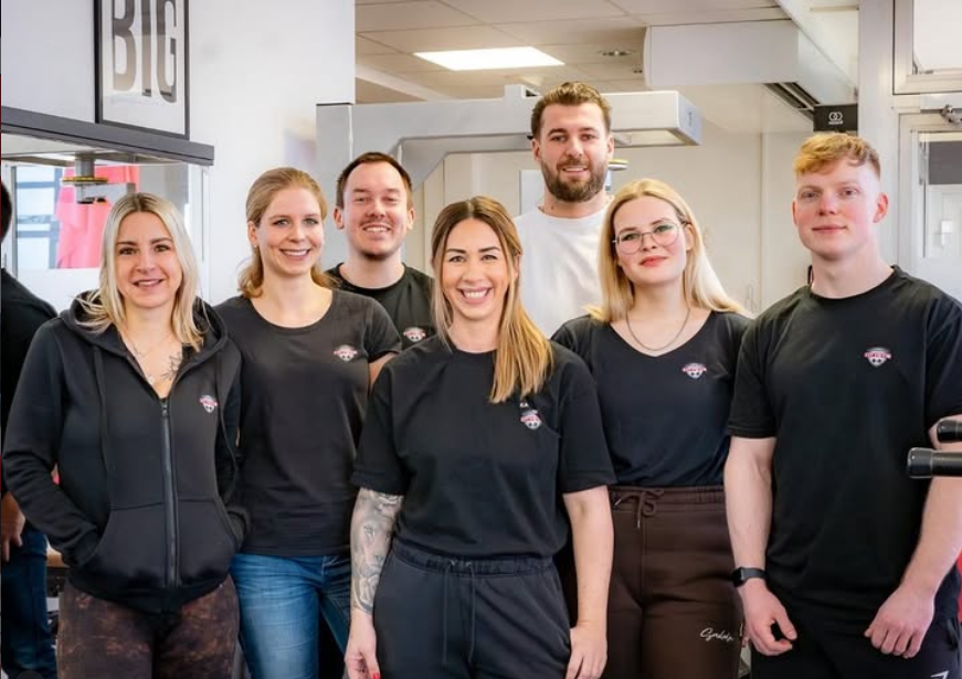 Das Team des City Gym Brakel im Studio